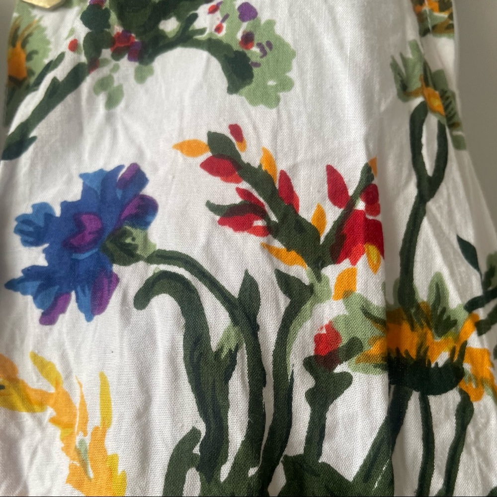 Floral Racerback Multi-Colored Romper Size Medium - Picture 6 of 6
